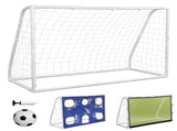 182*120*80cm PVC Pipe Three-In-One With Target Cloth Football Goal 62994777