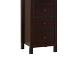 Transitional Espresso Compact Design 5-Drawer Chest Bedroom / Small Living Space Chest of drawers B011P163369