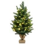 ZUN 24 Inch Christmas Tree with LED Lights 42717521