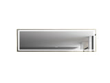 118 x6 Inch LED Bathroom Mirror with Aluminum Frame, Wall Mounted Vanity Mirror, Anti-Fog, Memory, W2287P311608