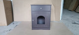 Wooden Pet House Cat Litter Box Enclosure with Drawer, Side Table, Indoor Pet Crate, Cat Home W80863046