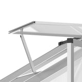 8ftx 6ft Walk-In Polycarbonate Greenhouse with Roof Vent -AS Prohibited by 10168437