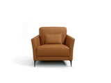 Tussio Saddle Tan Leather Chair W/Pillow B2726P457659