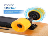 Small Electric Skateboard with Remote Control, 350W, Max 10 MPH, 7 Layers Maple E-Skateboard, load W34856855