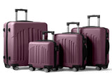 Curved Vertical Stripes 4-in-1 Trolley Case - Violet 83364795