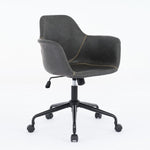 ZUN Mid-Century Modern Office Chair,Rolling Swivel Height Adjustable Ergonomic Chair with W1143P173516