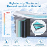 Inflatable Bathtub for Adults Bathtub Foldable Portable Bathtub Blow up Bath Tub 84772146