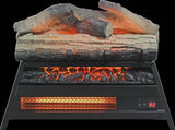 23 inch Electric Fireplace 3D Log set insert, Infrared Fireplace Heater for Indoor 17295693