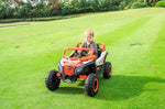 ZUN ride on car, kids electric UTV car, 2 Seat Ride On Car for Kids,12V Ride On UTV Toy,4WD Electric Car W1760P145698