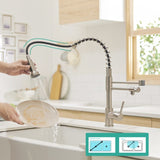 ZUN Purifier Kitchen Faucet Drinking Water Faucet, Pull Down Water Filter Kitchen Sink Faucets W1932P148113