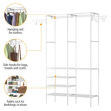 66.1x42.1x14.2in Perfect 4 layers of shelves Closet Organizing rackweight capacity of the hanging 35439425