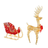 74*20*120cm 30.00V 3.60W Golden Deer Sled Iron Frame Cotton Thread Green Onion Powder Courtyard 35098534