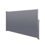 138" x 71''Retractable Side Awning, Waterproof & UV-Resistant, Privacy Screen Divider Roll Up W419P143091