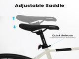 A28320R 700Cx28 Road Bike, Lightweight Aluminum Frame, Disc Brakes, 16-Speed, Fast Acceleration, W2563P321601