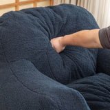 Bean Bag Chair with Filler, Bean Bag Sofa with Tufted Soft Stuffed Filling, Fluffy and Lazy Sofa, 49072616