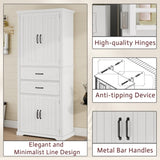 Storage Cabinet with Multi-Functional Storage Space for Kitchen/Bathroom/Dining Room/Living Room , 2 N759P293426K