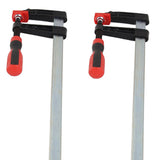 4Pcs Heavy Duty F Clamps Woodworking Bar Clips Quick Slide DIY Hand Tool Kit 80*600mm 81114817