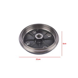 Pair Rear Brake Drum Hub Replacement for Kawasaki UTV Mule 2010 2020 2030 2500 2510 2520 41038-1226 32930191