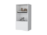 Pima Wall Cabinet in Melamine With One Door, White B128P237130
