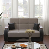 PrimeNest Yalise Collection Upholstered Convertible Loveseat with Storage B030P305114