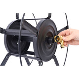 Swivel Hose Reel Mount - 180 Degree Pivot Hose Hanger - Great for Garden Storage - Hose Holder W465P168173