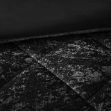 Twin/Twin XL Velvet Comforter Set with Throw Pillow B03595936