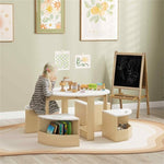 ZUN Kids Table and Chairs Set 07824363