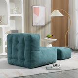 Fluffy bean bag chair, comfortable bean bag for adults and children, super soft lazy sofa chair with W1996131226