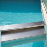 Rectangular Waterfall Pool Fountain Stainless 28544228