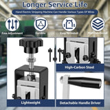 Manual Wire Stripping Machine for 0.04"-1" Scrap Copper Recycling, Drill-Powered Portable Wire 93542330
