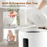 20L Hot Towel Warmer Bucket with LCD Display - Real-Time Temp/Time, 30/60/90-Min Heating 0.5-24H 04048620