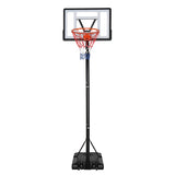 ZUN Basketball Hoop Outdoor Portable Basketball Goals, Adjustable Height 7ft - 10ft for Adults & 57794228