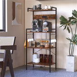 4-storey kitchen storage rack with power sockets 43169437