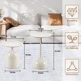 side table white W347P235134