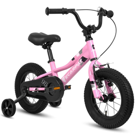 ZUN A14117 Ecarpat Kids' Bike 14 Inch Wheels, 1-Speed Boys Girls Child Bicycles For 2-3 Years, With W2563P165514