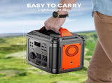 Powerbank 300w Portable Power Station with 60w Solar Panel for Camping Solar Generator 296Wh 20062214