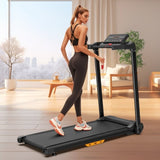 Walking Mat Treadmills Portable for Home & Office LED Display, 265 LB Capacity, Space-Saving Compact W215P296912