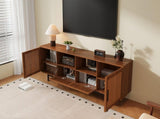 78-Inch Modern TV Stand for TVs up to 85", Entertainment Center with Cable Management, Soft-Closing N710P510679P
