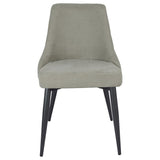 Light Grey Tufted Dining Chair B062P153840