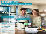 Multi-Surface Steam Cleaning Machine 6 Steam Output Settings Complete Accessory Kit Nylon Steel 72469612