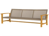3-Seat Wicker Outdoor Couch Patio Sofa 26098809