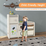 Multipurpose Toy Chest/ learning table with Magnetic Whiteboard 28881746