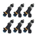 ZUN Set of 6 Fuel Injectors Compatible with Nissa-n Murano 350Z Infinit-i G35 FX35 M35 V6 3.5L 83932567