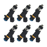 ZUN Set of 6 Fuel Injectors Compatible with Nissa-n Murano 350Z Infinit-i G35 FX35 M35 V6 3.5L 83932567