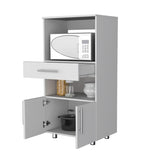 Corsica Pantry Cabinet Microwave Stand, Multi-Function with Drawer B128P176126