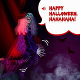 3ft Witch Halloween Hanging Decoration 74702256