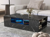 Modern Coffee Tables for Living Room, LED Coffee Table, Storage Coffee Table, Small Coffee Table, W331P264716