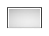 60 x 48 Inch LED Bathroom Mirror with Aluminum Frame, Wall Mounted Vanity Mirror, Anti-Fog, Memory, W2287P279100