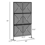 Garden Decorative Fence Panel 62987533