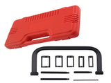 Heavy Duty Engine Tool fit for Vehicle Repair with 5 Adaptors Steel Storage Case 05414328